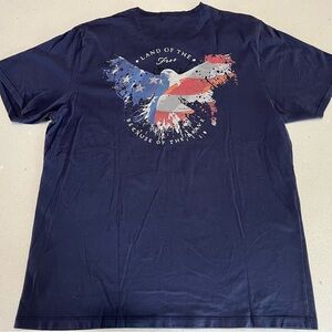 Vintage American eagle flag tee shirt